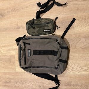 NOBULL Olive Backpack with Camo Utility Pouch